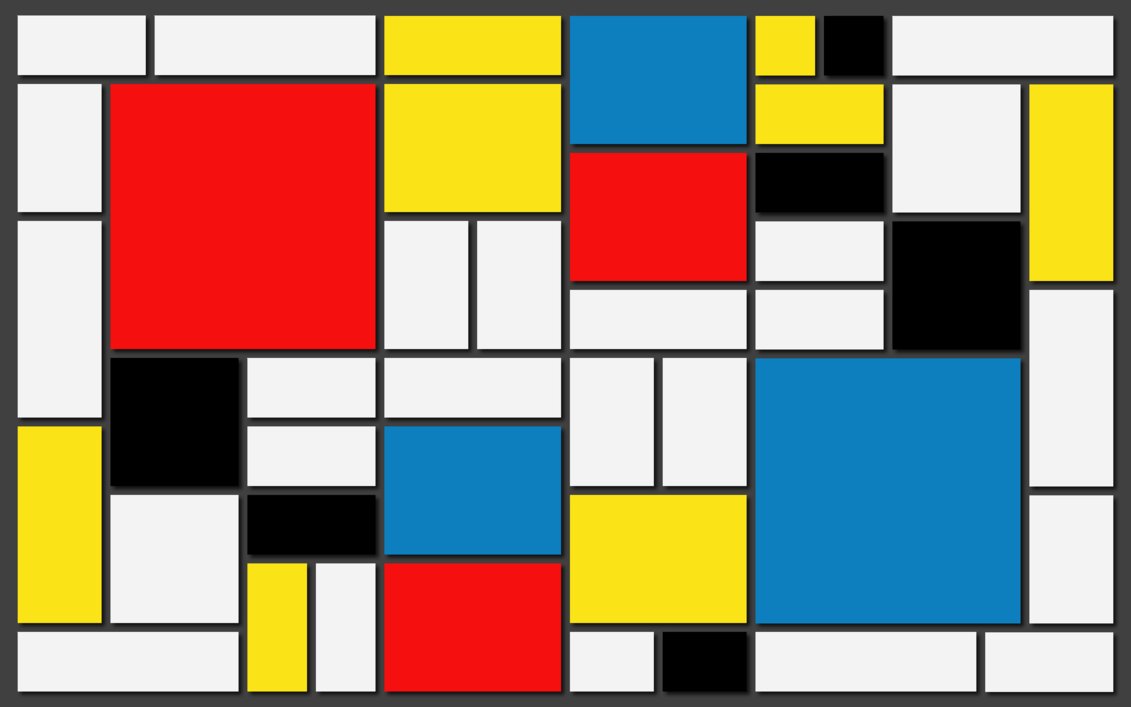 Pittura Open Lab - MONDRIAN E LE SUE FORME GEOMETRICHE