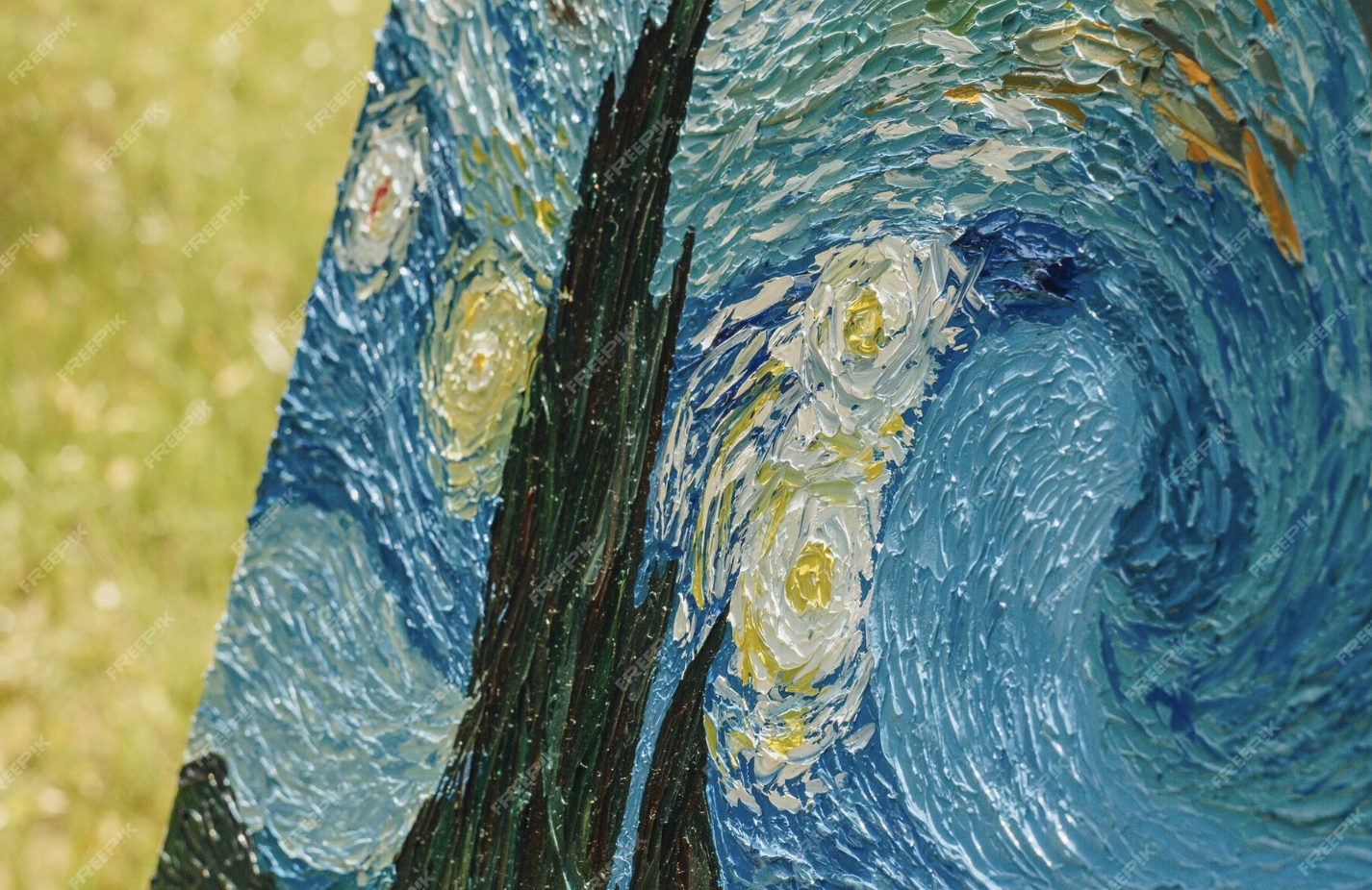 Pittura creativa adulti Van Gogh